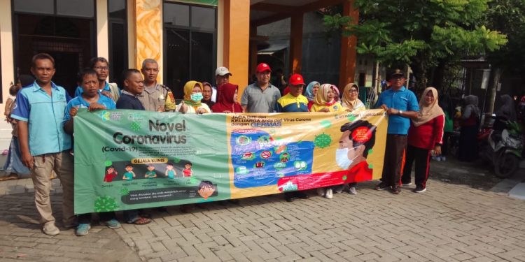 Edukasi Penyebaran Dan Pencegahan Virus Corona Di Kegiatan Sapa Sehat Ceria Dinkes kota Tangerang