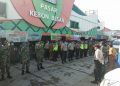 Cegah Covid 19 Tiga Pilar Kecamatan Batu Ceper Melaksanakan Kegiatan Penyemprotan Disinfektan Di Central Ekonomi Pasar Kebon Besar