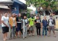 Paguyuban Shaunk Family  Bersama Karang Taruna Kelurahan Sawah Ciputat Tangsel Lakukan Penyemprotan Desinfektan Cegah Virus Covid 19