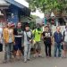 Paguyuban Shaunk Family  Bersama Karang Taruna Kelurahan Sawah Ciputat Tangsel Lakukan Penyemprotan Desinfektan Cegah Virus Covid 19