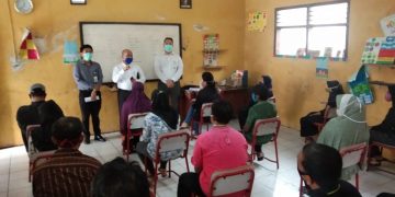 Bantuan Sosial Dari Dinsos Propinsi Banten Telah Dibagikan Kepada Warga Ceper Yang Terdampak Covid-19
